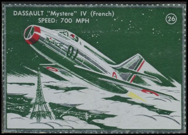 26 Dassault Mystere IV